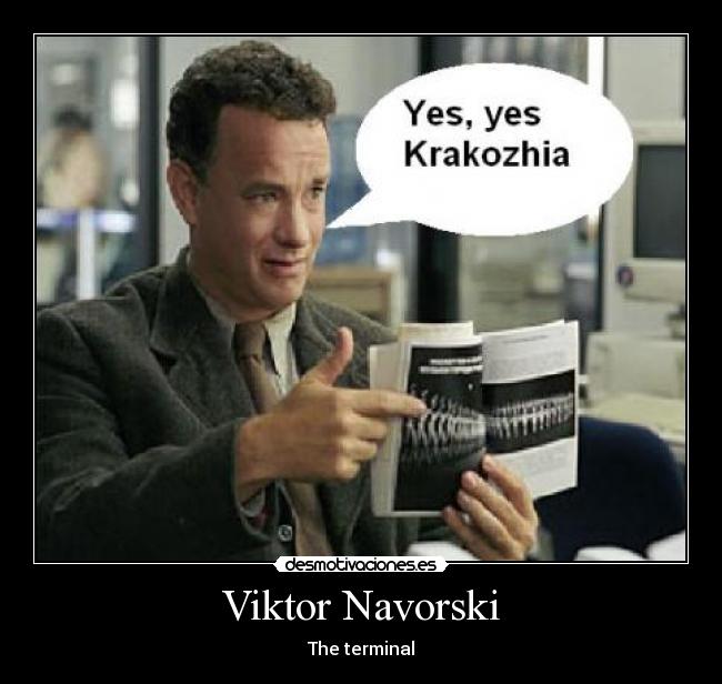 Viktor Navorski Desmotivaciones