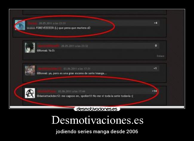 Desmotivaciones.es - jodiendo series manga desde 2006