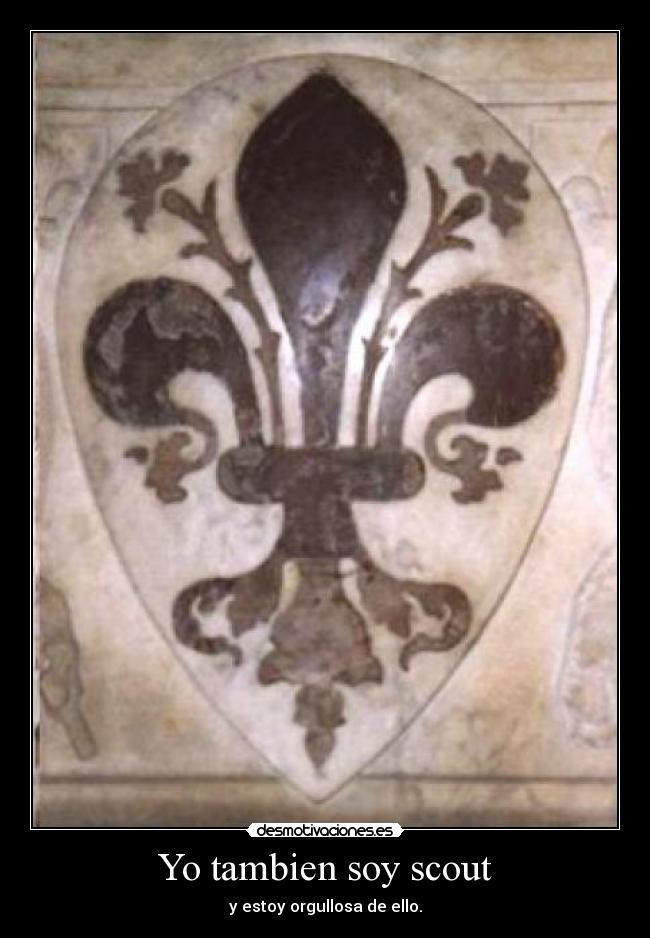Yo tambien soy scout - y estoy orgullosa de ello.