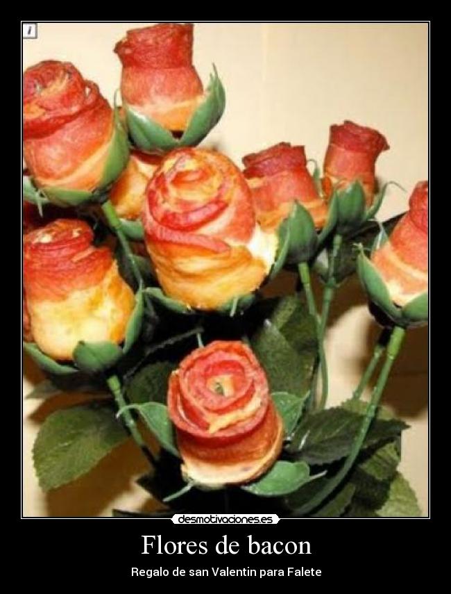 Flores de bacon -