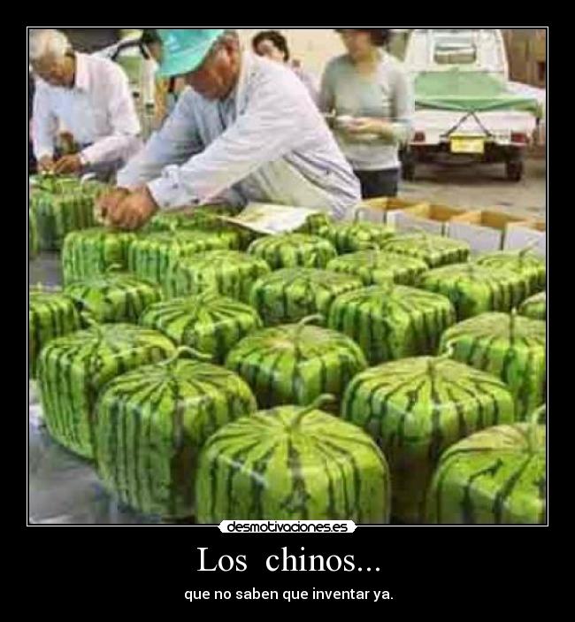 Los  chinos... - que no saben que inventar ya.