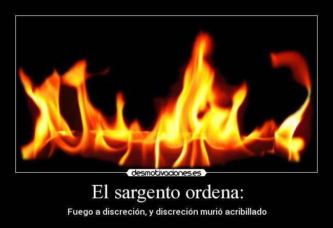 carteles sargento desmotivaciones