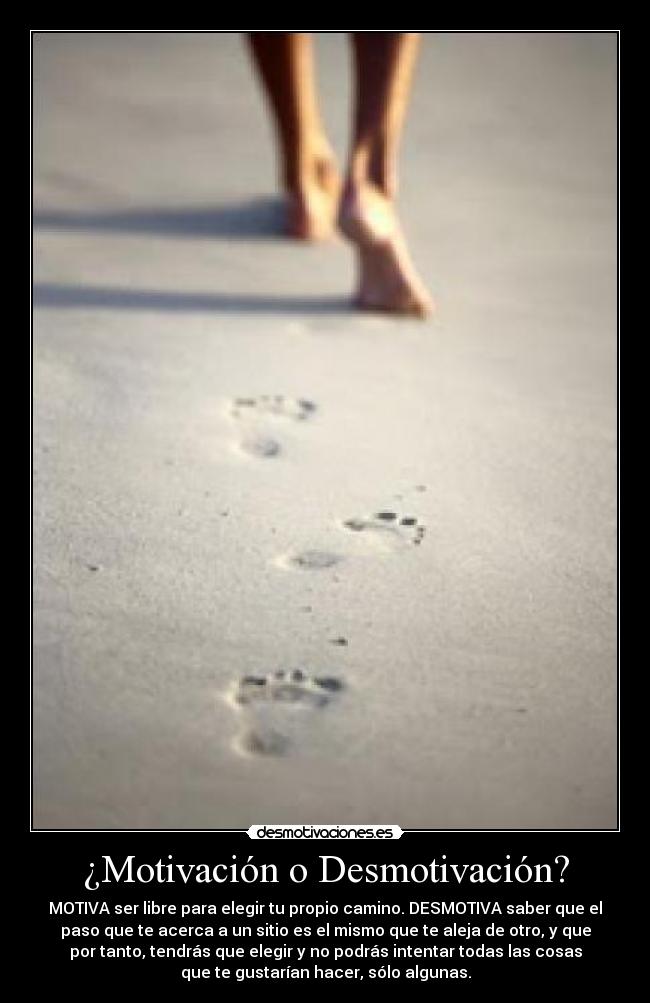 ¿Motivación o Desmotivación? -