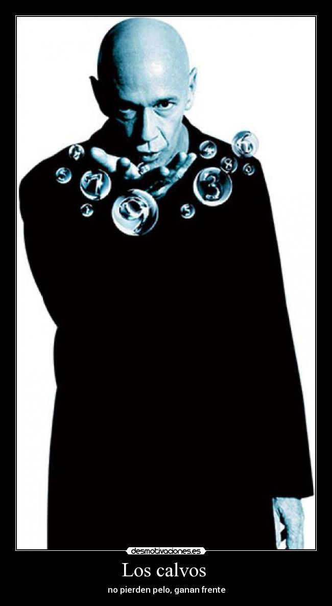 Los calvos - no pierden pelo, ganan frente