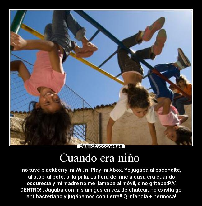 Cuando era niño  - 
