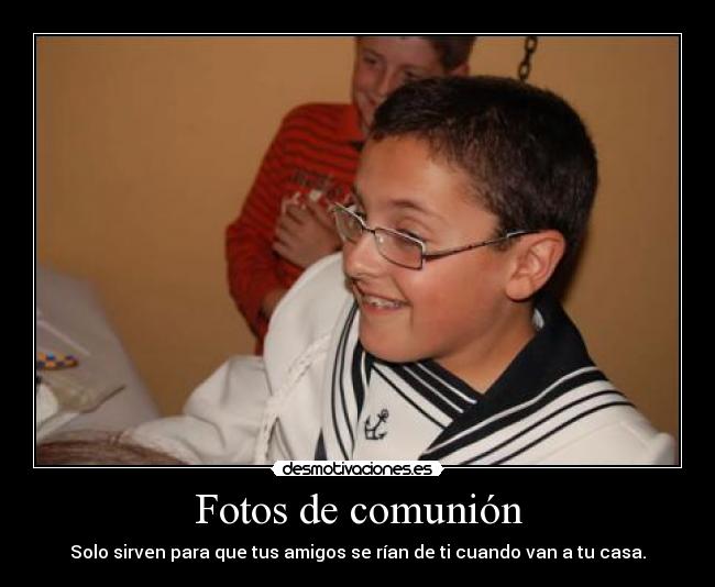 Fotos de comunión -