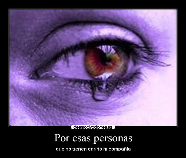 Por esas personas - 