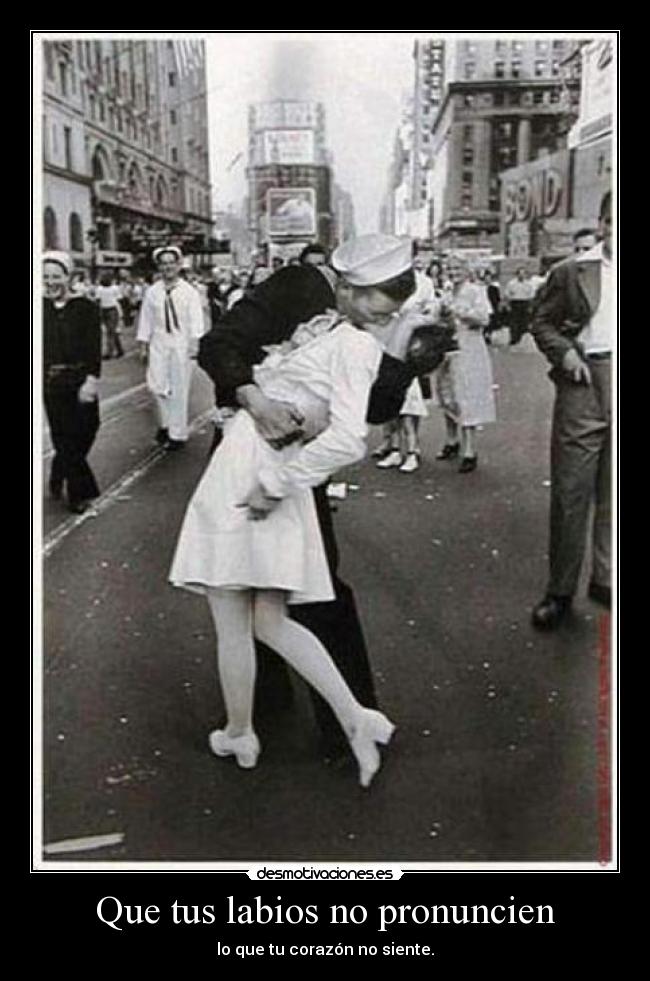 Que tus labios no pronuncien - 