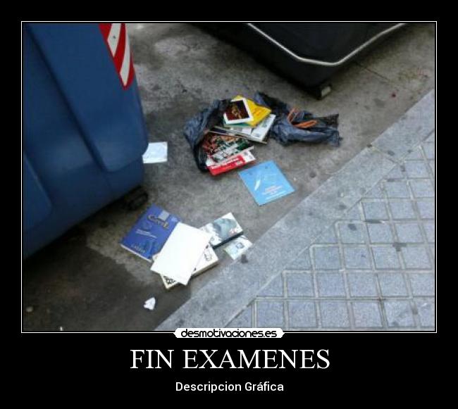 FIN EXAMENES - 