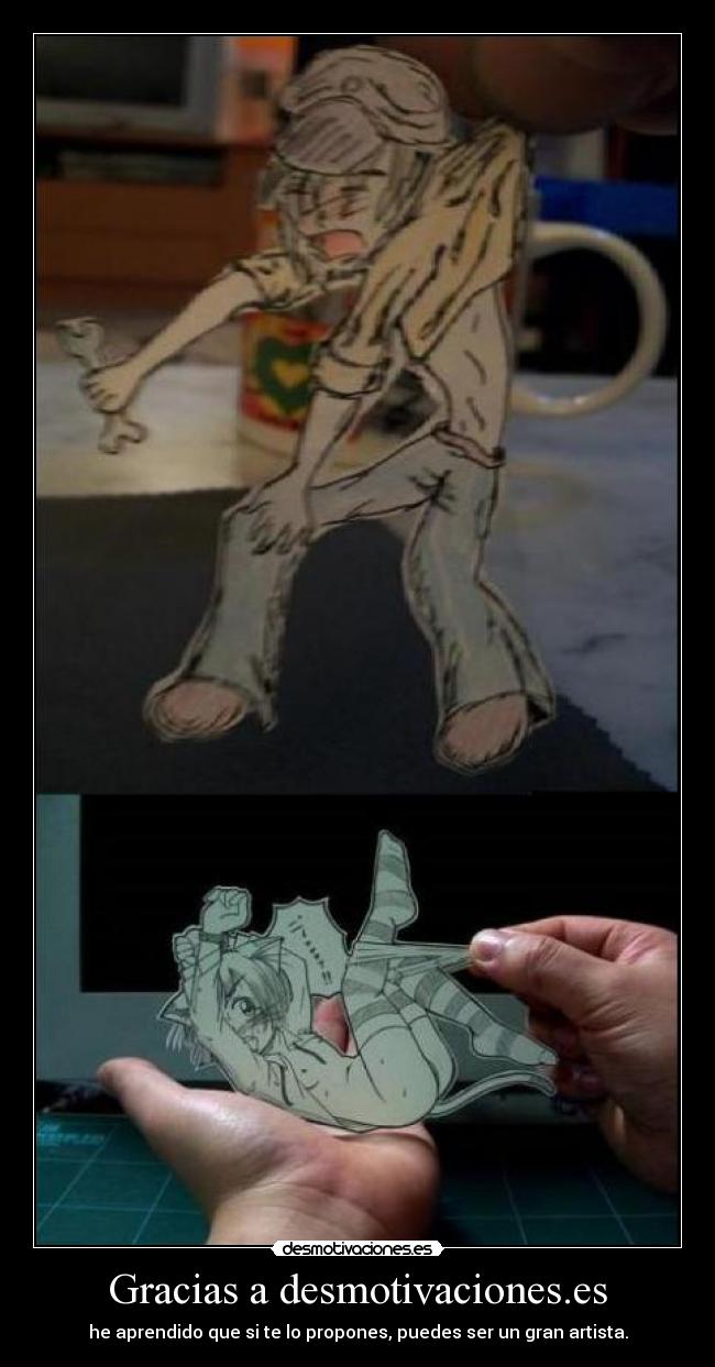 Gracias a desmotivaciones.es - 