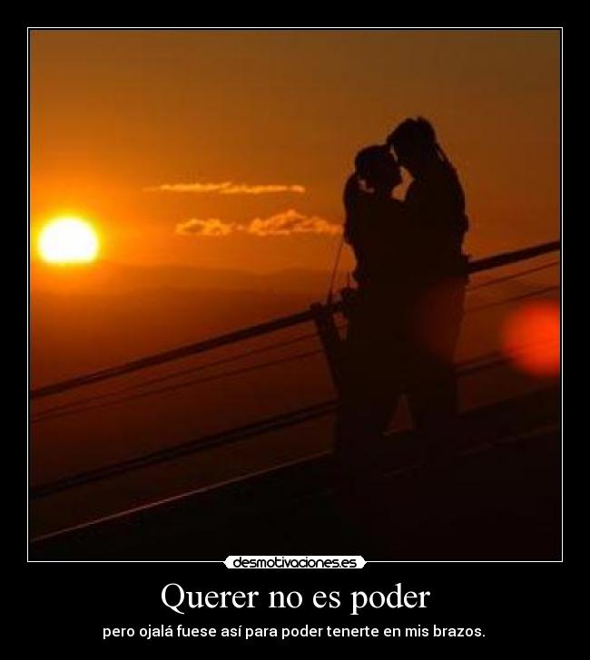 carteles amorpodertenerbrazosquerer desmotivaciones