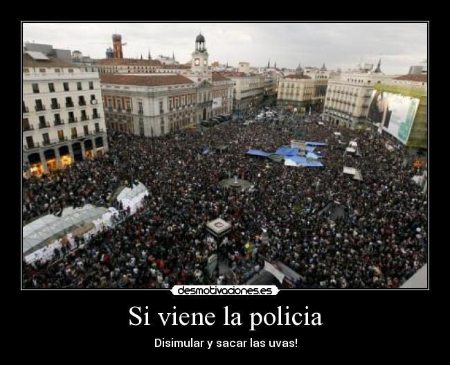 Si viene la policia -