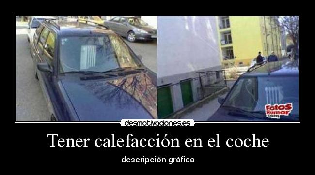 Tener calefacción en el coche - 