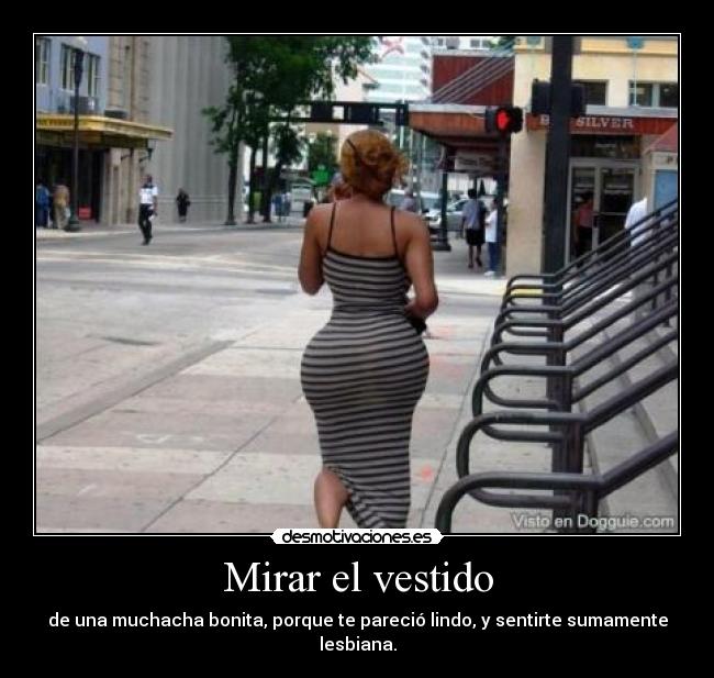 Mirar el vestido -
