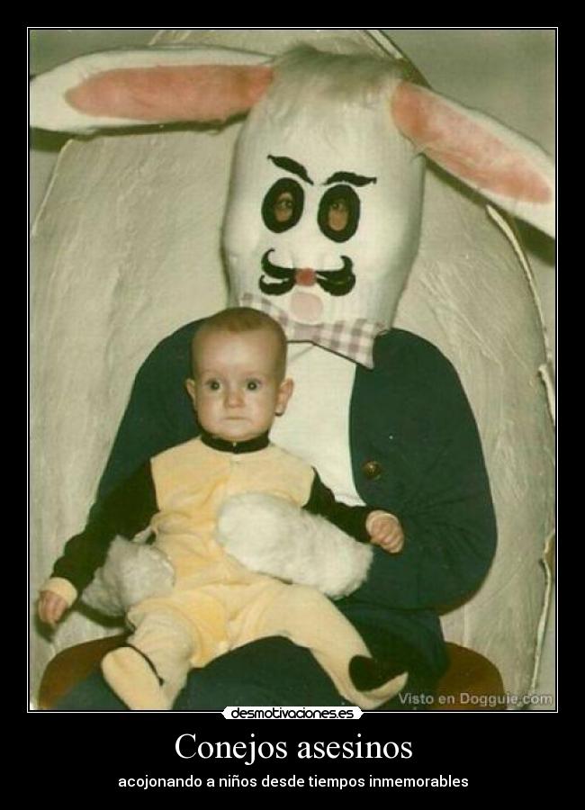Conejos asesinos - acojonando a niños desde tiempos inmemorables