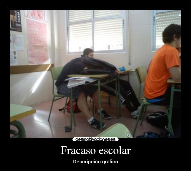 Fracaso escolar - Descripción gráfica
