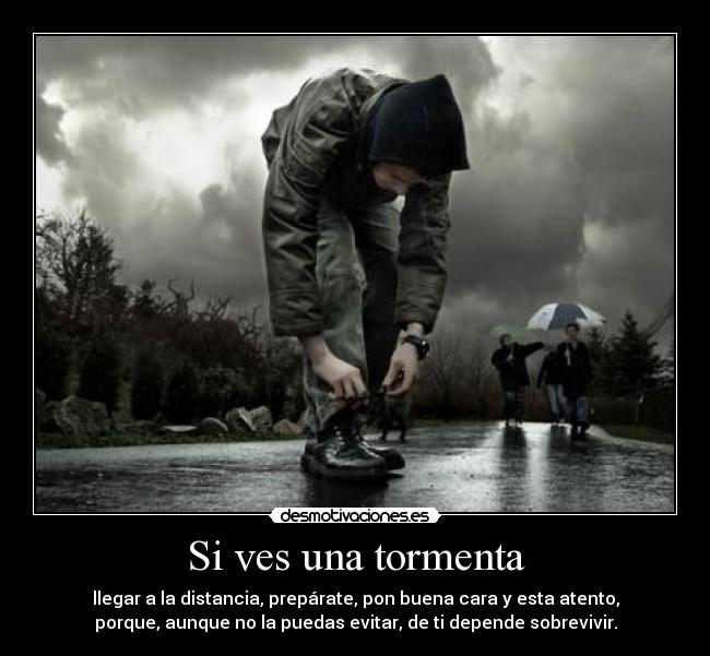 Si ves una tormenta - 