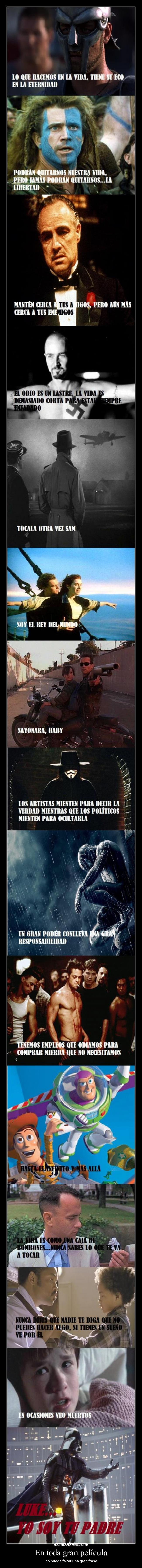 En toda gran película -