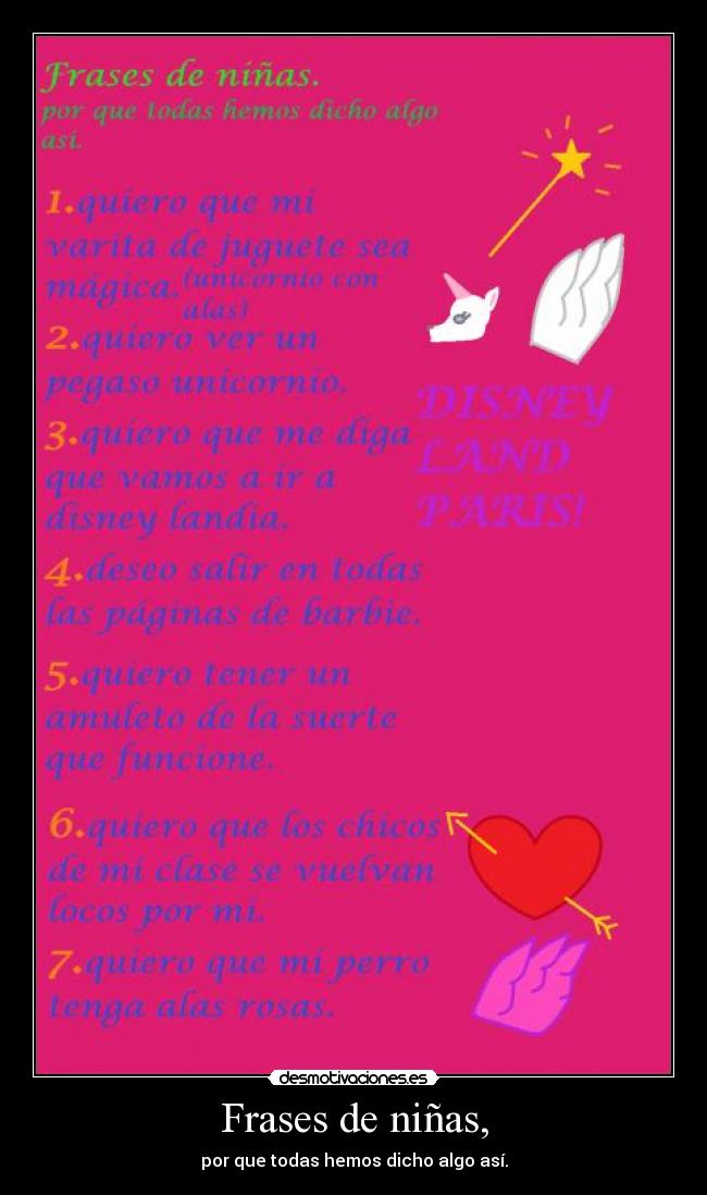 Frases de niñas, - 