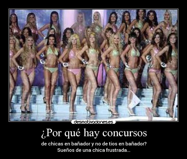 ¿Por qué hay concursos - 