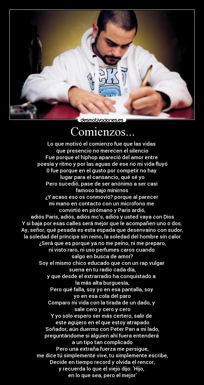 carteles comienzos desmotivaciones