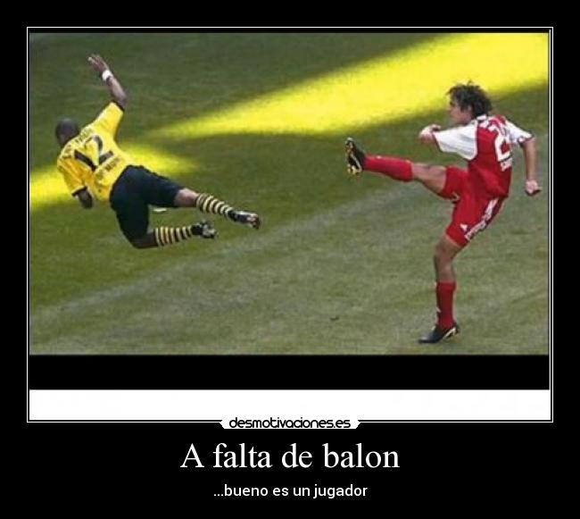 A falta de balon - 