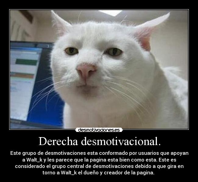 Derecha desmotivacional. -