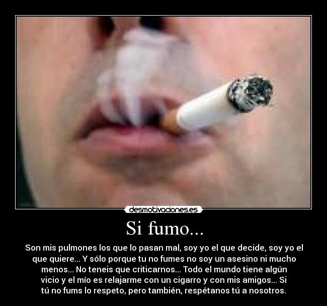Si fumo... - 