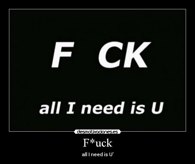 F*uck -