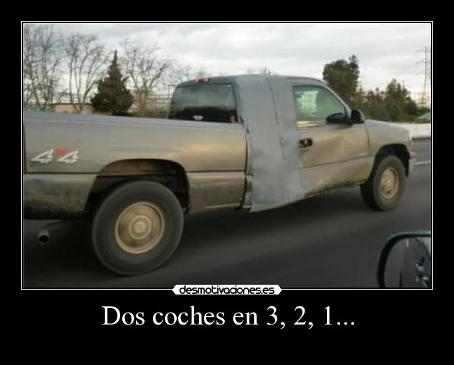 Dos coches en 3, 2, 1... - 