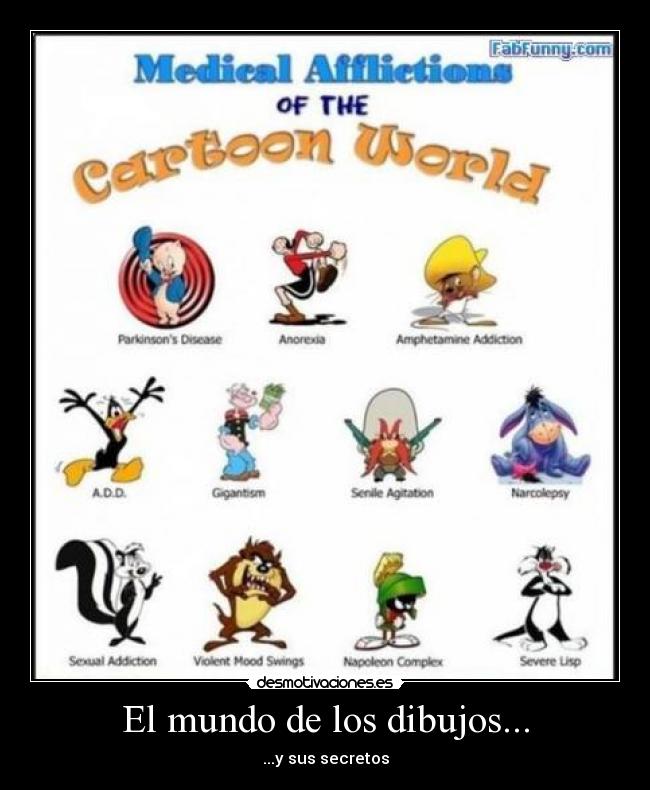 El mundo de los dibujos... - ...y sus secretos