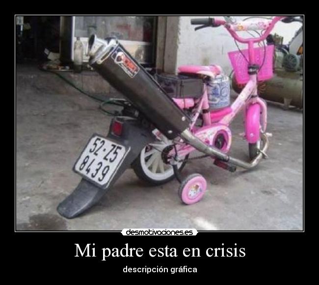 Mi padre esta en crisis - descripción gráfica