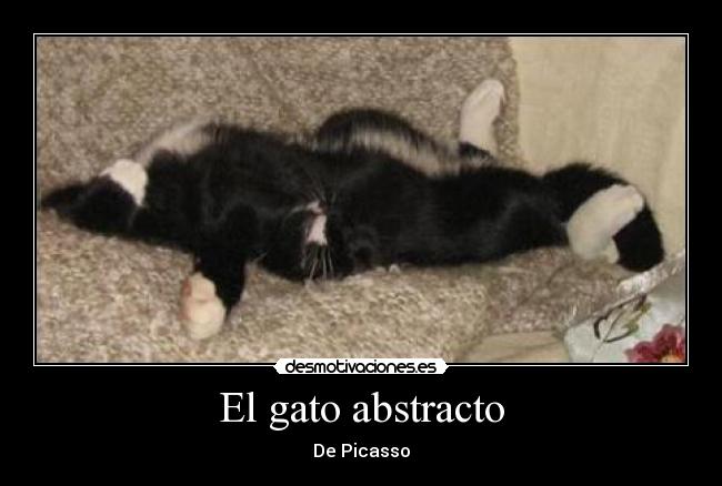 El gato abstracto - De Picasso