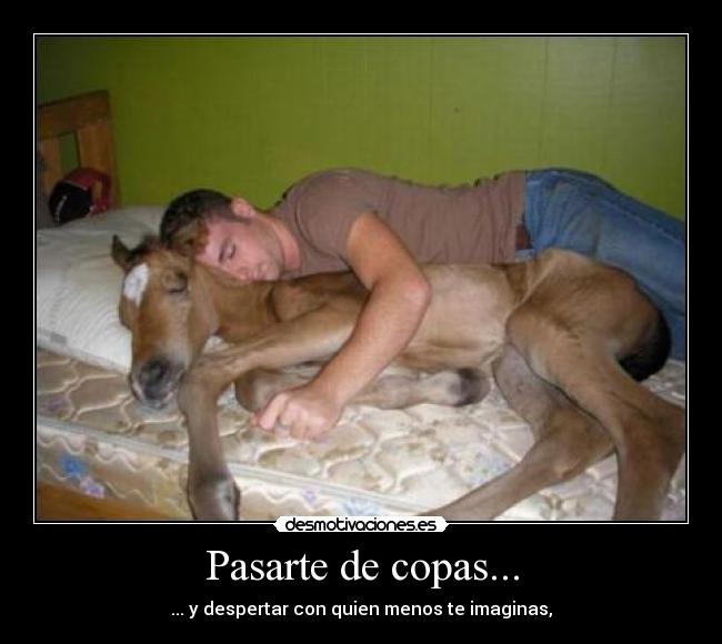 Pasarte de copas... - 