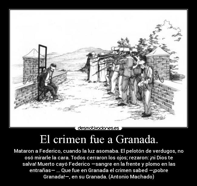 El crimen fue a Granada. -