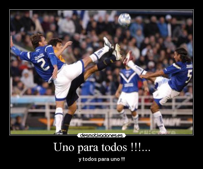 Uno para todos !!!... -