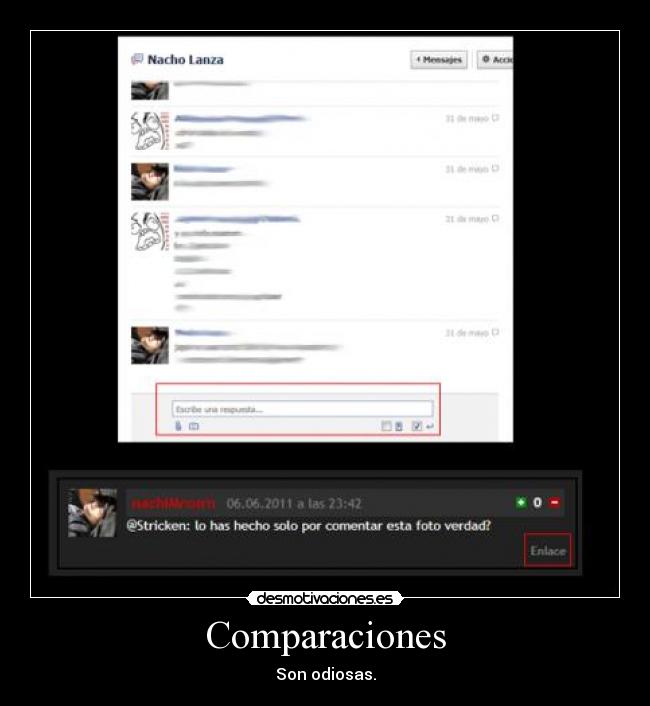 Comparaciones - 