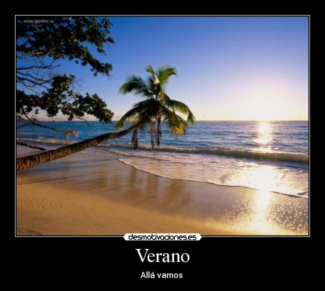 Verano - Allá vamos