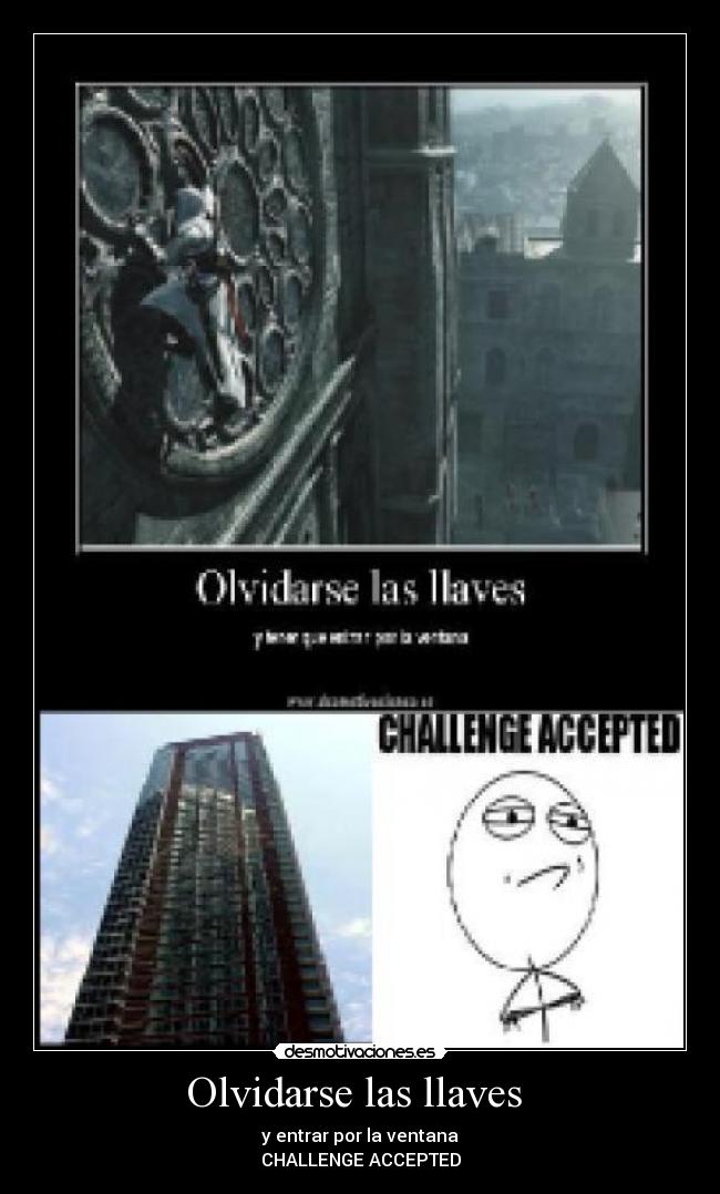 Olvidarse las llaves -