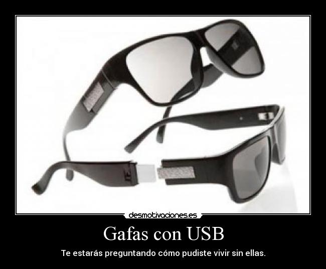 Gafas con USB - 