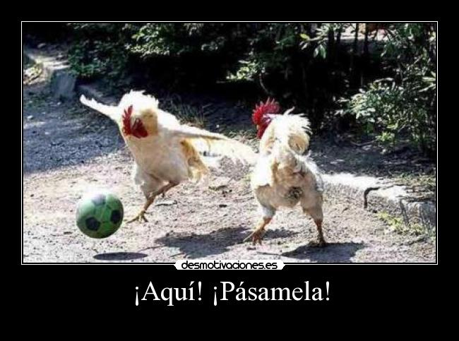 ¡Aquí! ¡Pásamela! - 