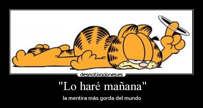 Lo haré mañana - 