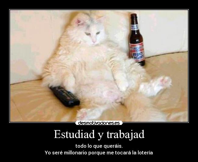 Estudiad y trabajad -
