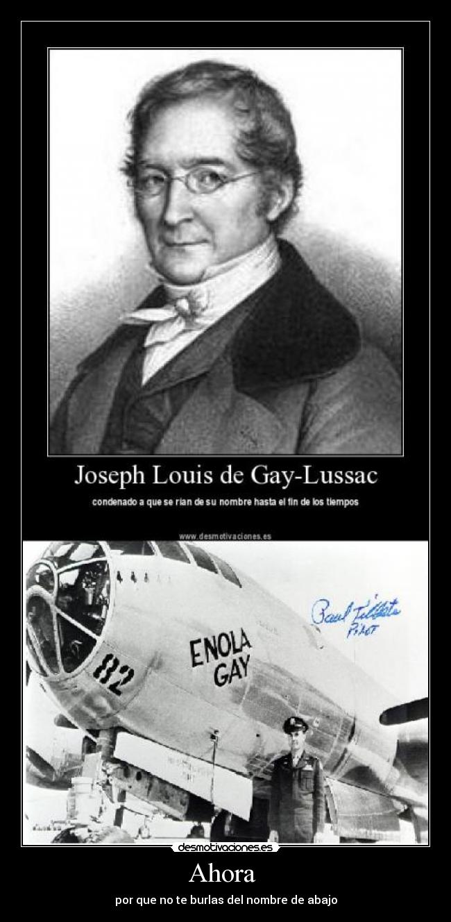 Ahora - por que no te burlas del nombre de abajo