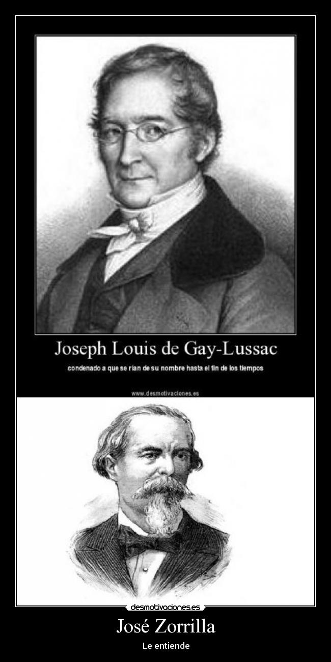 José Zorrilla - Le entiende