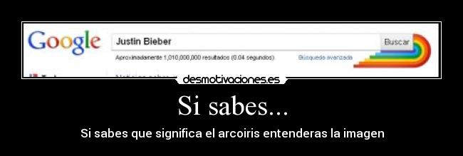 Si sabes... -