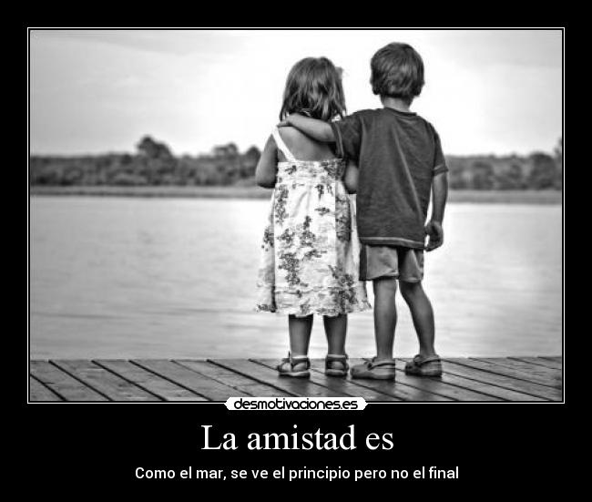 La amistad es - 