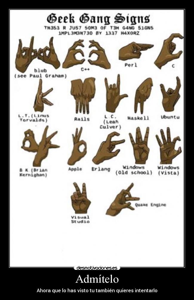 Admítelo - Ahora que lo has visto tu también quieres intentarlo