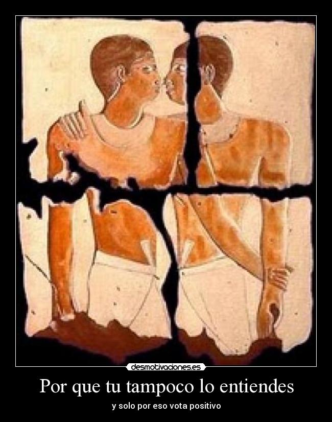 Por que tu tampoco lo entiendes - y solo por eso vota positivo
