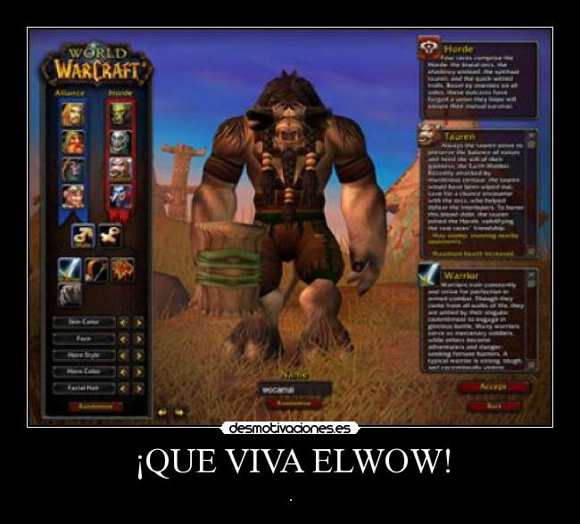¡QUE VIVA ELWOW! - .